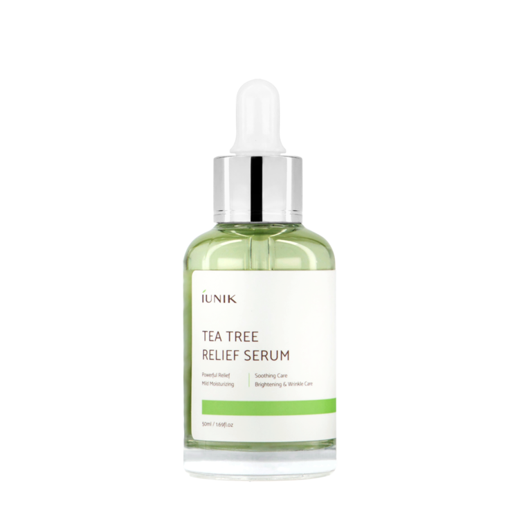 IUNIK Tea Tree Relief Serum 50ml bottle